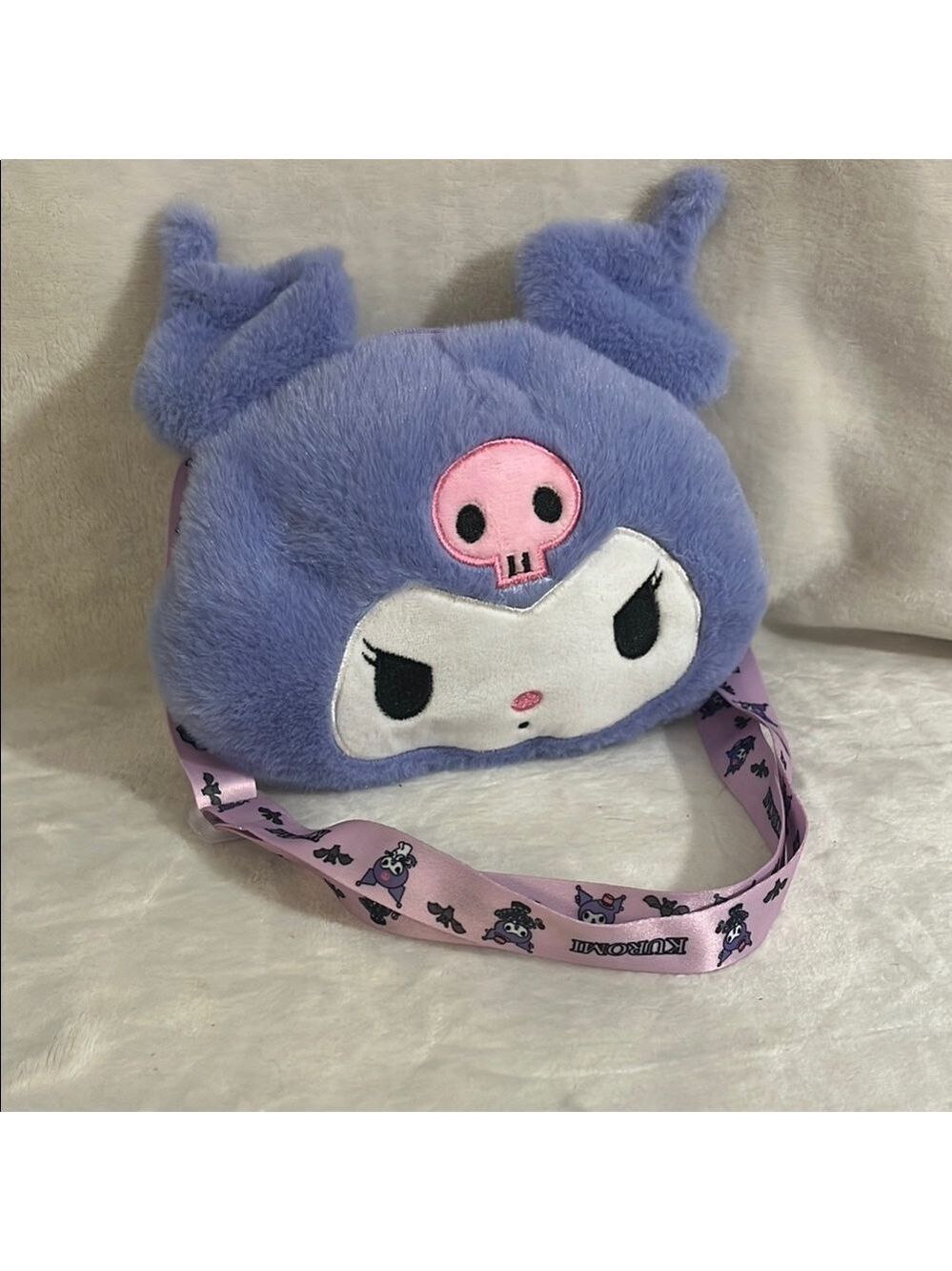Kids Plush Bag - Purple